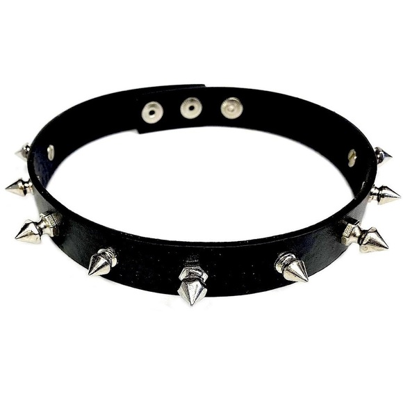 SALE Goth Punk Studded Choker - Picture 1 of 1